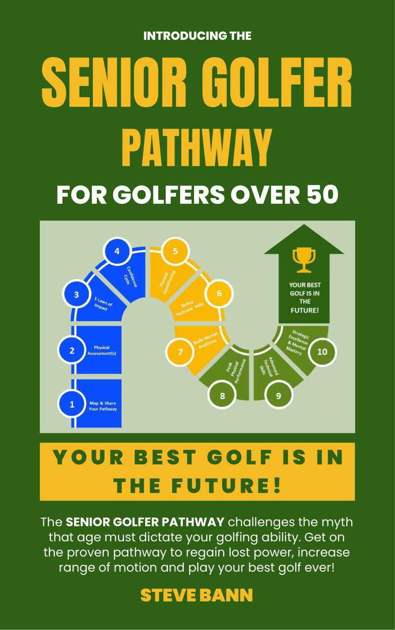 Cover of the Senior Golfer Pathway guide by Steve Bann